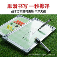 Magnetic Football Coaching Tactic Board with Erasable Markers and Pieces