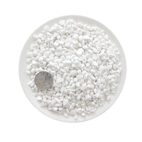 Natural White Pebbles for Garden Landscaping and Pathways, 40lb Bag