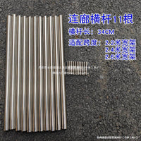 Stainless Steel Arch Trellis Connector Rods for Climbing Plants and Grapevines