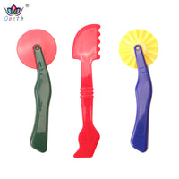 Kids' DIY Clay and Playdough Tool Set with Molds and Rollers