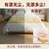Disposable Clear Furniture Dust Cover Plastic Film for Home Appliances, Beds, Sofas