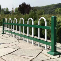 U-Shaped Galvanized Steel Lawn Edging Fence for Parks and Gardens