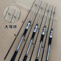 Lightweight Hard Lure Fishing Rod Silver Casting Spinning Rod for Long-Distance Casting