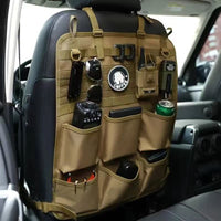 Car Seat Back Organizer Bag Multi-functional Storage for Camping & Outdoor Gear