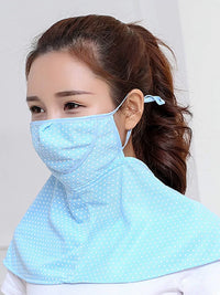 Summer UV Protection Neck Gaiter Mask with Adjustable Strap for Cycling and Outdoor Activities