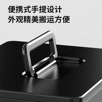 Portable Multi-functional Industrial Grade Tool Box with Upper and Lower Compartments