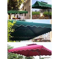 Outdoor Patio Umbrella Canopy Replacement Fabric Waterproof UV Protection
