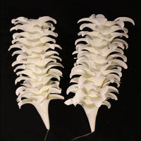 Pearl Lily Flower String Garland for Wedding Celebration Party Birthday Photo Props Pure White Decorative Artificial Flowers Arrangement
