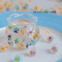 Japanese Style Frosted Lampwork Glass Goldfish Fish Tank Beads for DIY Jewelry Making