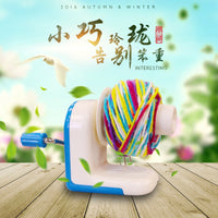 Manual Yarn Ball Winder and Swift Combo for Home Use