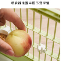 Portable Bird Cage with Large Space and Breathable Design for Outdoor Travel, Parrot Villa Cage Pet Supplies