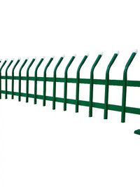 Galvanized Steel Garden Fence Outdoor Lawn Barrier for Municipal Greening