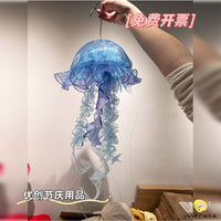 Jellyfish Hanging Decorations for Summer Storefront & Ocean Theme Events