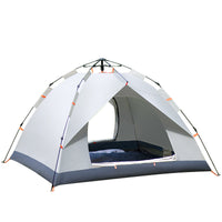 Automatic Pop-Up Camping Tent for Outdoor Beach and Park Use, Waterproof and Portable