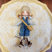 Doll Clothes Set for OB11, YMY, GSC, BJD 1/8 & 1/12 Dolls, 16-17cm Outfits