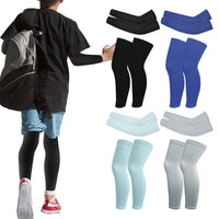 Breathable UV Protection Arm and Leg Sleeves for Outdoor Activities