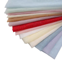 Glitter Mesh Fabric with Sequins for Dresses and Crafts