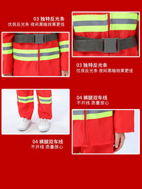 Kids' Firefighter Costume Set for Role Play and Performances
