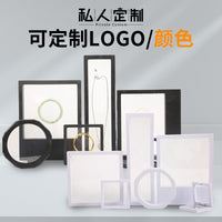 PE Transparent Film Jewelry Suspension Display Box for Rings, Necklaces, and Wearable Nails