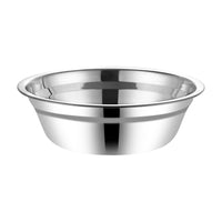 Stainless Steel Fast Food Plate Soup Bowl Student Dinner Plate Kitchen Food Grade Baking Mixing Basin