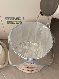 Foldable Foot Spa Bucket for Soaking Feet and Calves, Portable Insulated Foot Bath for Home, Dorm, Travel