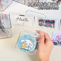 Badge Display Storage Box with Moisture-proof and Dust-proof Seal