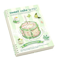 Cartoon Dessert Loose-Leaf Notebook, Detachable Pages, Smooth Writing, Cute Aesthetic for Girls