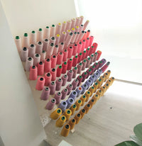 Thread and Ribbon Storage Rack for Jewelry Making, Knitting, and Sewing