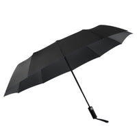 Oversized Double Automatic Umbrella 24-Rib Windproof UV Protection UPF 50+ for Sun and Rain