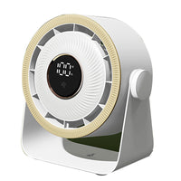 Mini Portable USB Rechargeable Desk Fan with Quiet Operation for Office, Dorm, or Bedside Use