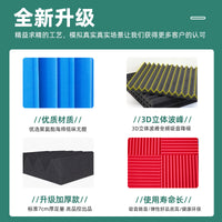 Soundproofing Acoustic Foam Panels for Walls, Self-Adhesive Sound Dampening Tiles for Home and Studio