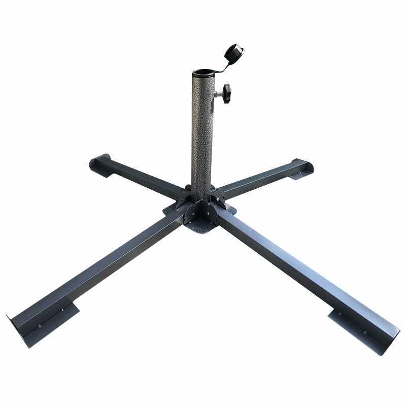 Outdoor Cross Umbrella Base Stand for Sunshade Advertising Umbrella