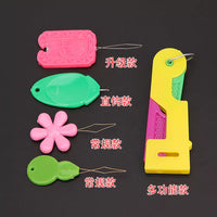 Automatic Needle Threader Tool for Sewing and Cross Stitch