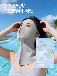 MissWiss UV Protection Neck and Face Mask for Outdoor Activities