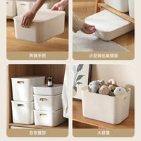 Minimalist Storage Bins for Bathroom, Desk, and Wardrobe Organization