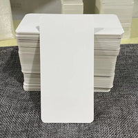Blank White Cardstock Flashcards for Learning and DIY Projects, 100-Count