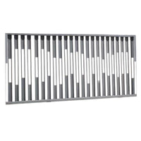 Zinc Steel Outdoor Security Fence Panel for Villas and Gardens