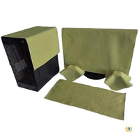 Solid Color Desktop Computer Dust Cover for All-in-One PC, Monitor, Mainframe, and Keyboard