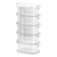 Stackable Multi-layer Storage Box with Lid for Beads and Craft Supplies