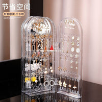 Luxury Foldable Jewelry Organizer Stand for Earrings, Necklaces, and Bracelets