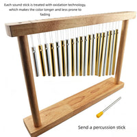 Factory Wholesale Desktop Wind Chime 20-Tone Bar Chimes Orff Percussion Instrument Band Performance Early Education Teaching Aid