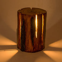 Outdoor Hollow Tree Stump Solar LED Landscape Light for Garden and Villa Decoration