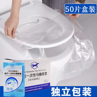 Disposable Toilet Seat Covers for Travel, Waterproof and Hygienic