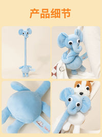 Long Neck Plush Animal Doll Keychain Pendant Toy for Birthday Gift