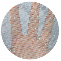 ALOLITA Dotted Mesh Fabric Anti-Static Jacquard Netting for Apparel and Decor