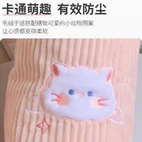 Women's Plush Stain-Resistant Arm Sleeves for Office Work and Home Chores
