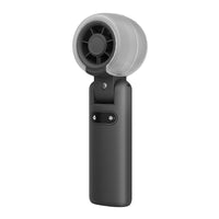 Portable Neck Fan with Cooling Mist, Foldable USB Rechargeable Handheld Turbo Fan for Outdoor Summer Use