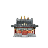 Acrylic Display Case with LED Lighting for Temple Building Block Models
