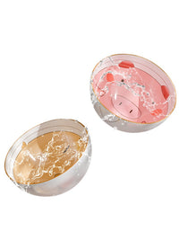 Ceramic Elevated Cat Bowl with Tilted Design for Food and Water, Anti-Vomit Pet Feeder