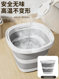 Foldable Portable Plastic Bucket for Home, Travel, Outdoor, Fishing, Car Use